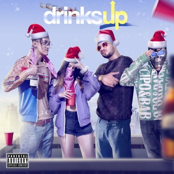 Poster of the 2018 song ‘Drinks Up’ by Loka