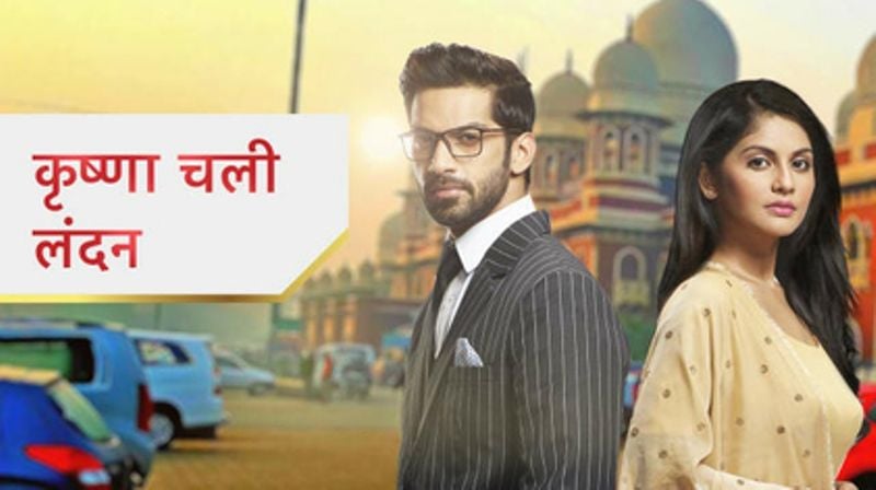 Poster of the Hindi television show Krishna Chali London (2018)