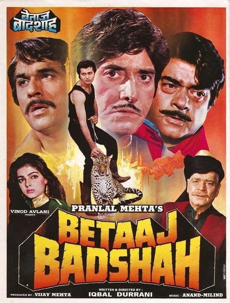 Poster of the film Betaaj Badshah (1994)
