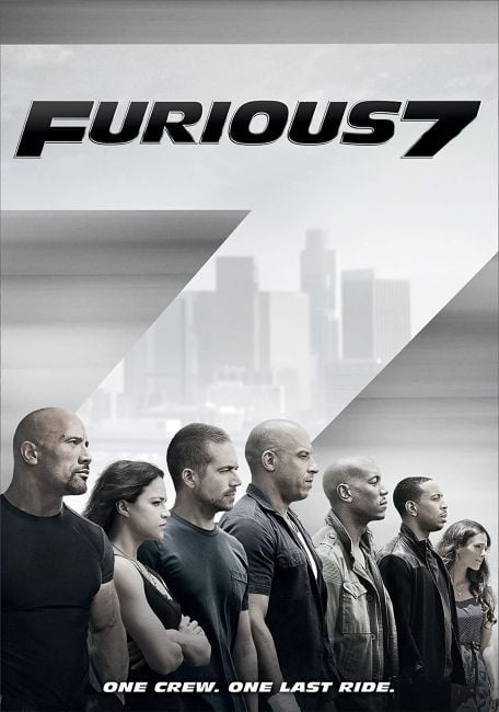 Poster of the film, Furious 7