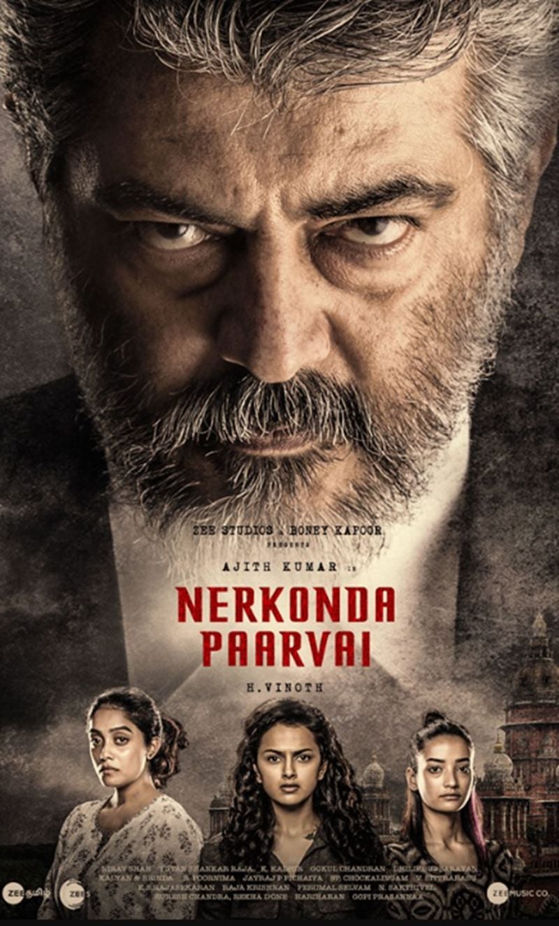 Poster of the film Nerkonda Parvai (2019)