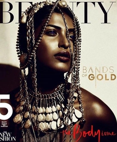 Poulomi Das featured on a magazine cover