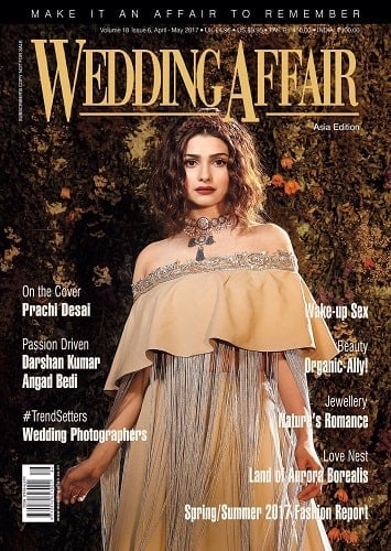 Prachi Desai featured on a magazine cover