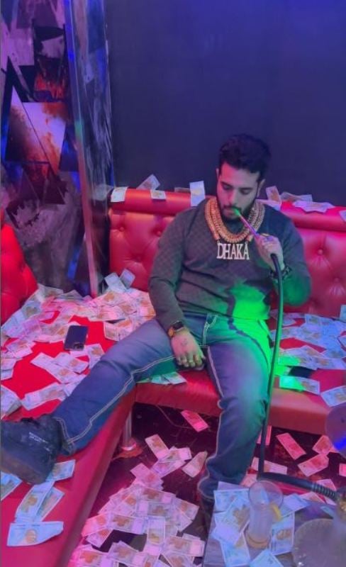 Pradeep Dhaka in a club