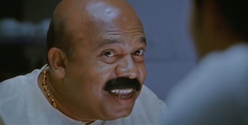 Pradeep Kottayam in the movie 