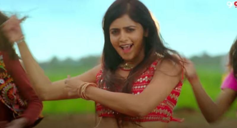 Pragya Nayan in a still from the Hindi music video titled 