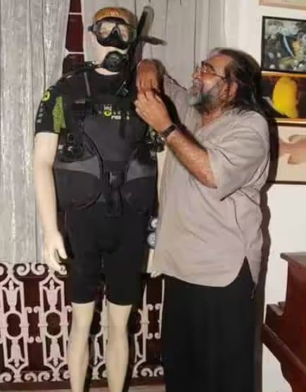 Prahlad Kakkar during the opening of the store 