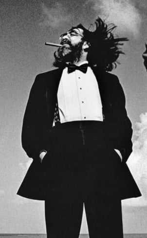 Prahlad Kakkar while smoking a cigar