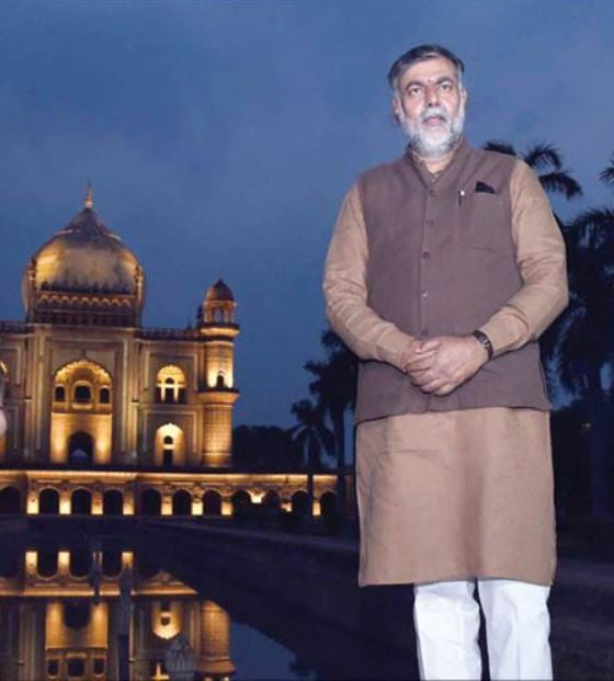 Prahlad Singh Patel at Safdarjung Tomb in New Delhi