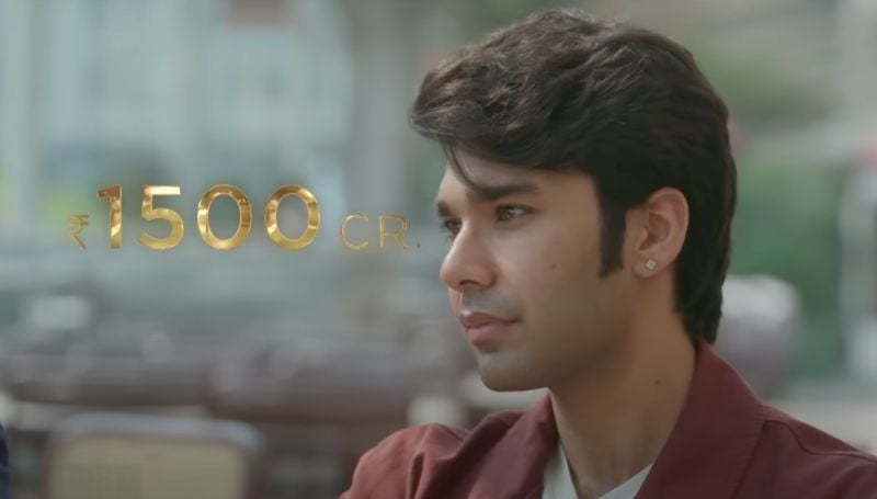 Prajesh Bhatia in a still from the Indian TV series titled 