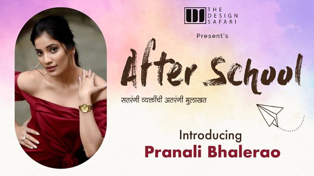 Pranali Bhalerao on the poster of After School