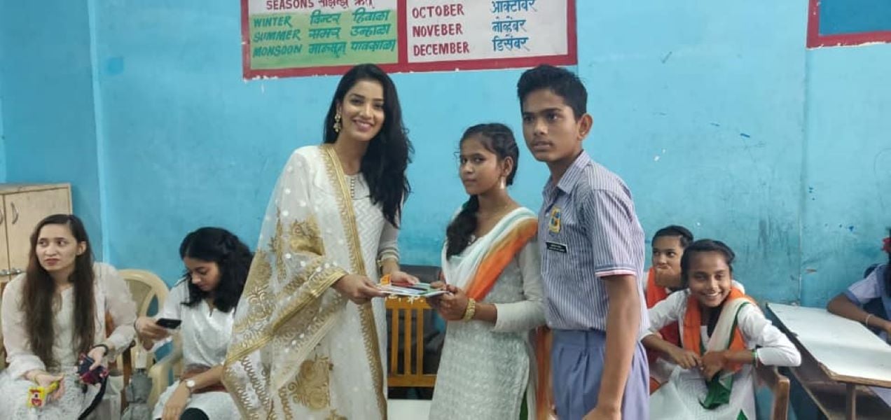 Pranali Bhalerao while working with the NGO, Seva Aur Sahyog