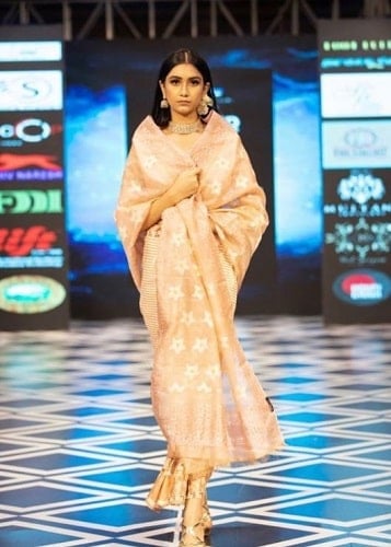 Pranjal Priya in a fashion show
