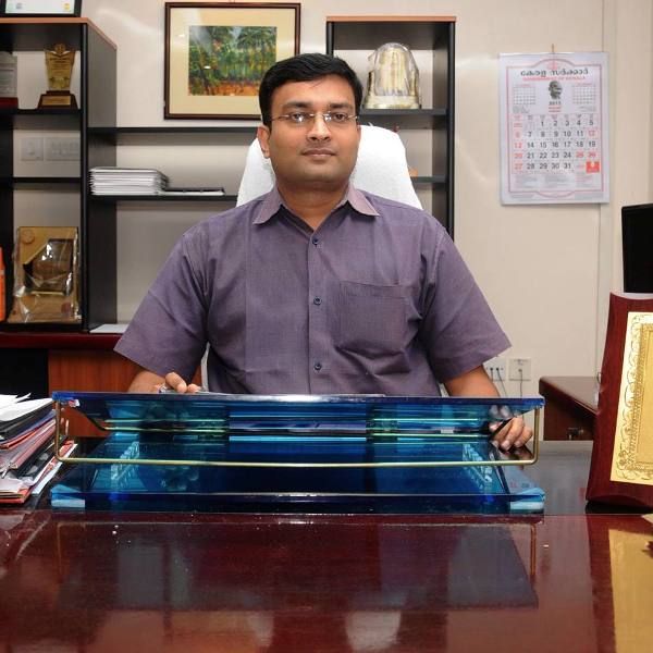 Prasanth Nair in his office