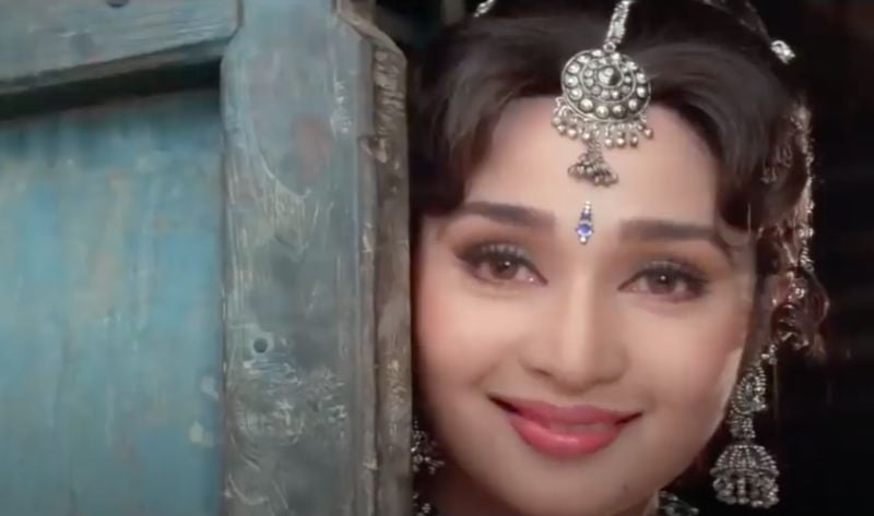 Pratibha Sinha in a still from the Hindi film titled 