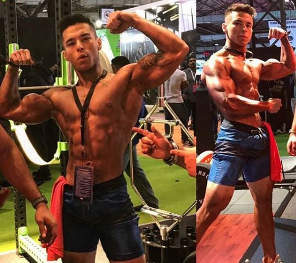 Pratik Sehajpal during a workout session 