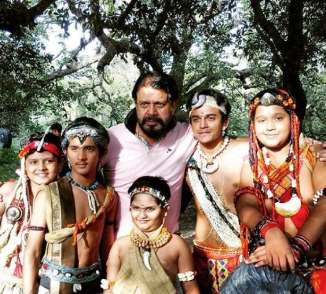 Pravisht Mishra with the Team of Suryaputra Karan