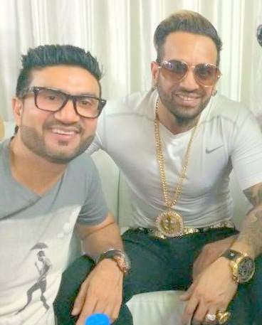 Preet Harpal with Jazzy B
