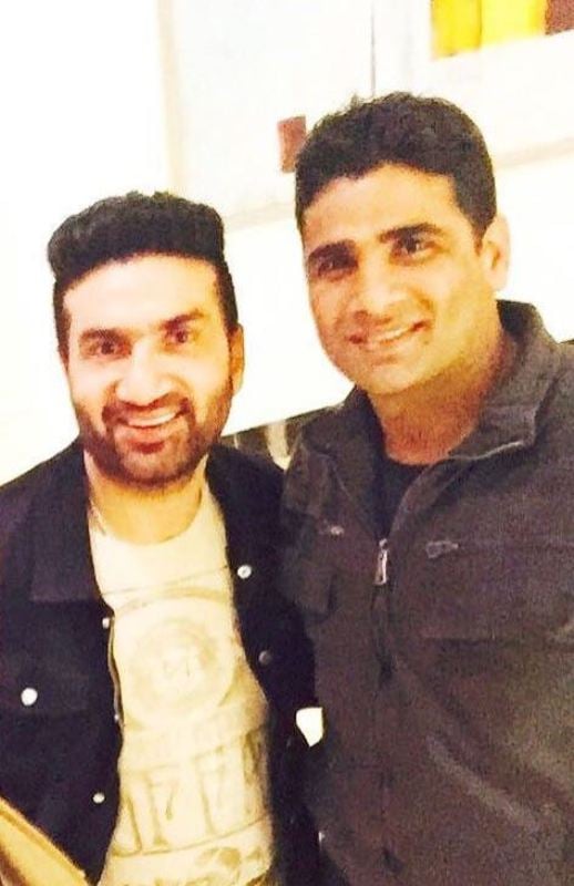 Preet Harpal with KULDEEP SINGH CHAHAL