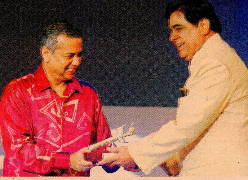 Prem Sagar, while receiving his Lifetime Achievement award