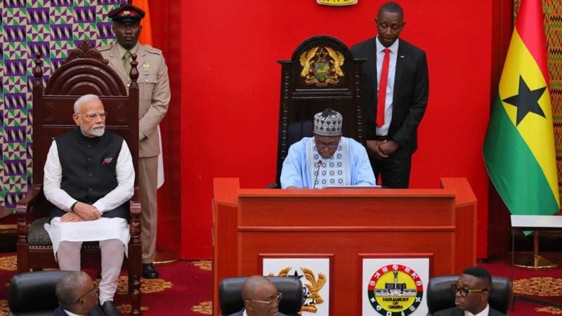 Prime Minister Modi in Ghana