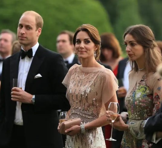 Prince William, Kate Middleton, and Rose Hanbury at Houghton Hall