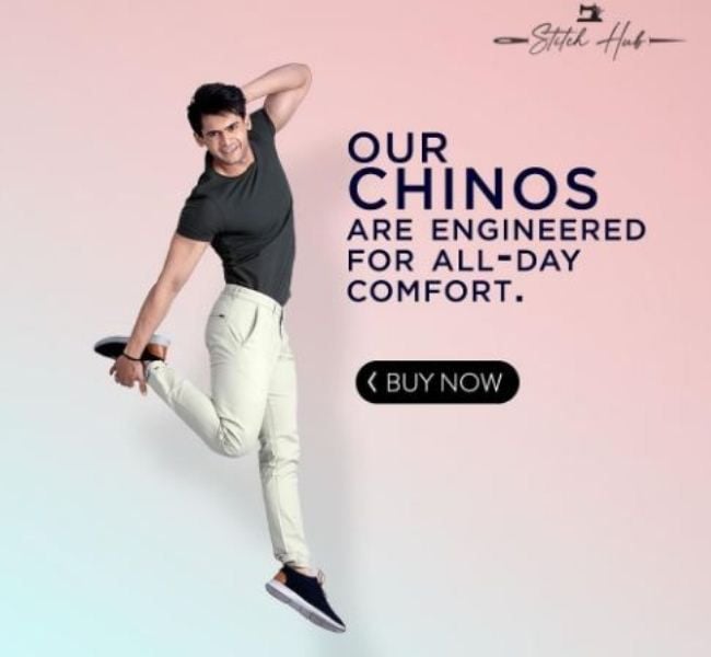 Prince Yawar in an advertisement for the fashion brand