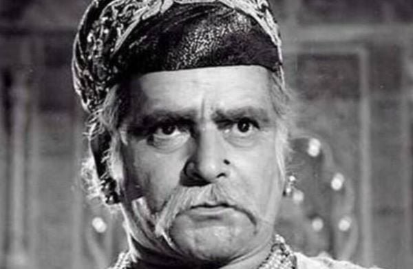 Prithviraj Kapoor in a still from the film Mughal-e-Azam
