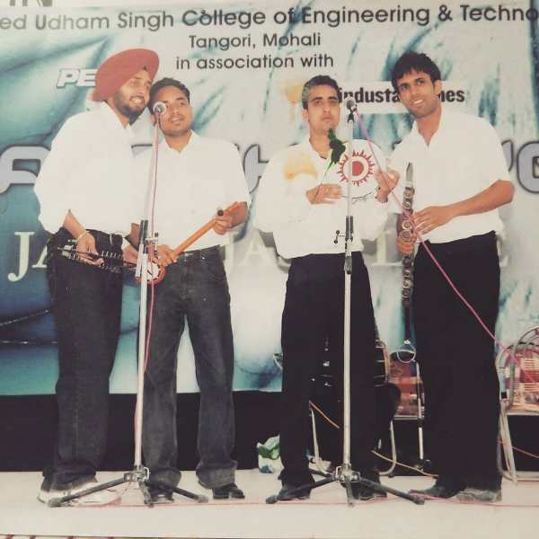 Pritish Narula in his college days