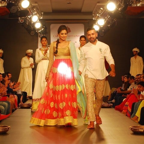 Priyamani walking the ramp