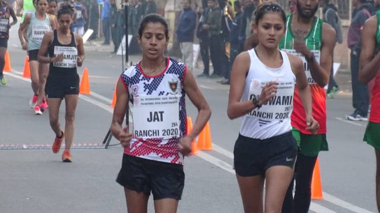 Priyanka Goswami with Bhawna Jatt