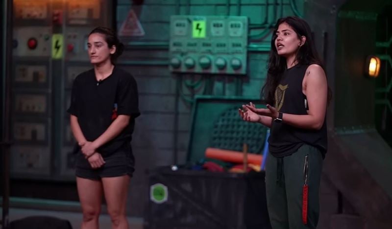 Priyanka Gupta and Piyu Sharma on MTV Roadies - Karm Ya Kaand (Season 19)