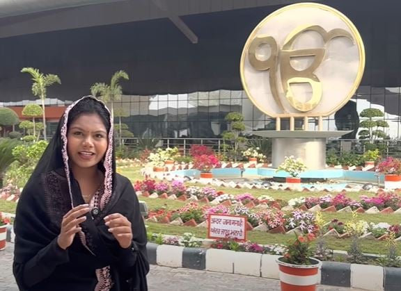 Priyanka Senapati during her trip to Pakistan