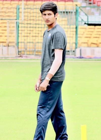 Priyansh Arya when he played for Delhi Under-19