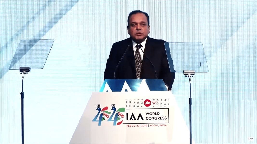 Punit Goenka served as the President of IAA