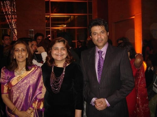 Punita Trikha with Anil Kapoor