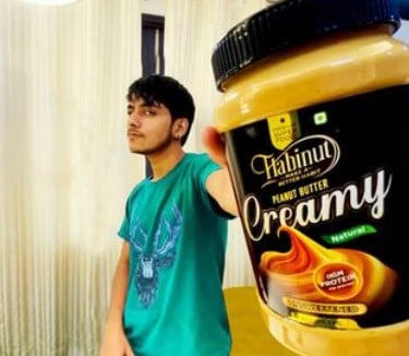 Purav Jha while endorsing a commercial product on social media