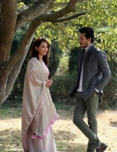 Puskar Karki in a still from the music video Pyar Hunchha