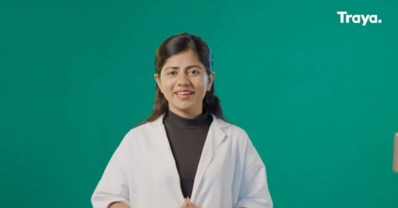 Pyaari Rajput in an advertisement for the brand 