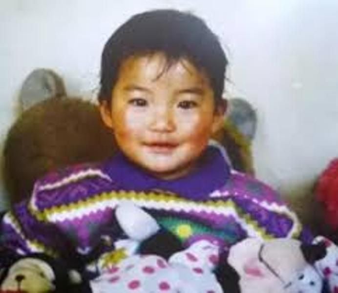 Queen Jetsun Pema during her childhood