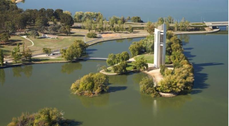 Queen Elizabeth II island in Australia