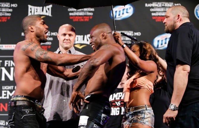 Quinton Jackson with Muhammed 