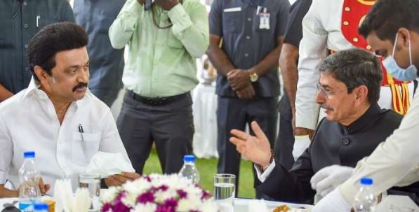 R. N. Ravi at a government event