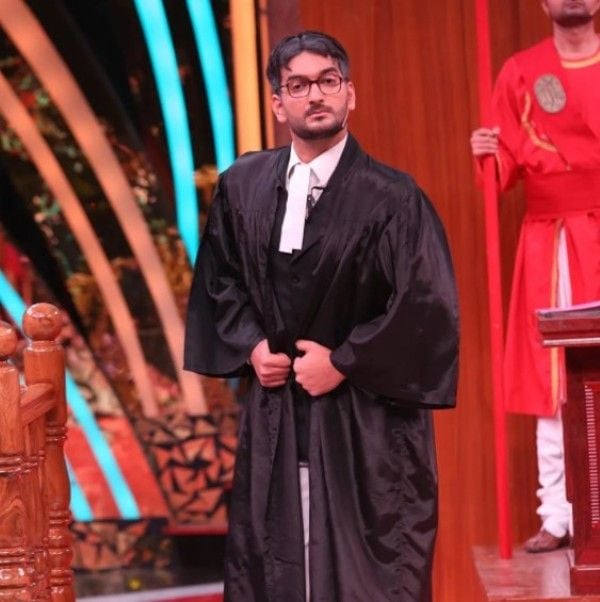 RJ Aabhimanyu in the show 