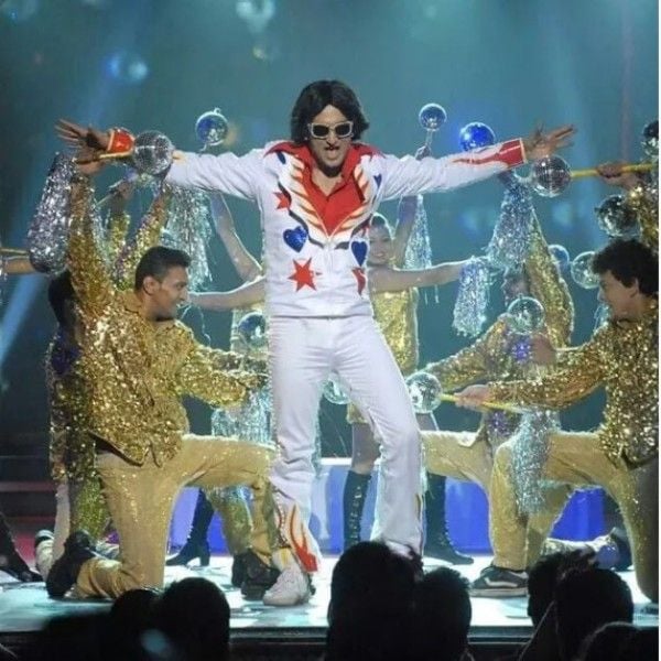 RJ Aabhimanyu performing on the show 