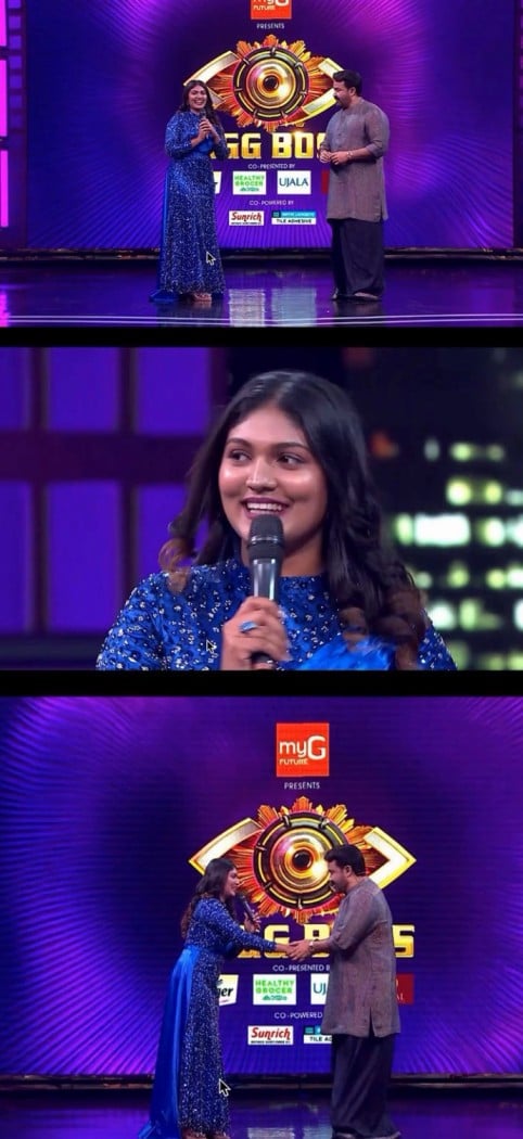 RJ Bincy as a contestant in Bigg Boss Malayalam Season 7