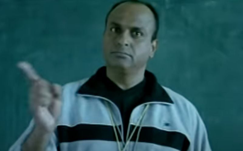 Raaj Gopal Iyer in a still from the Hindi film titled ‘Taare Zameen Par’ (2007)