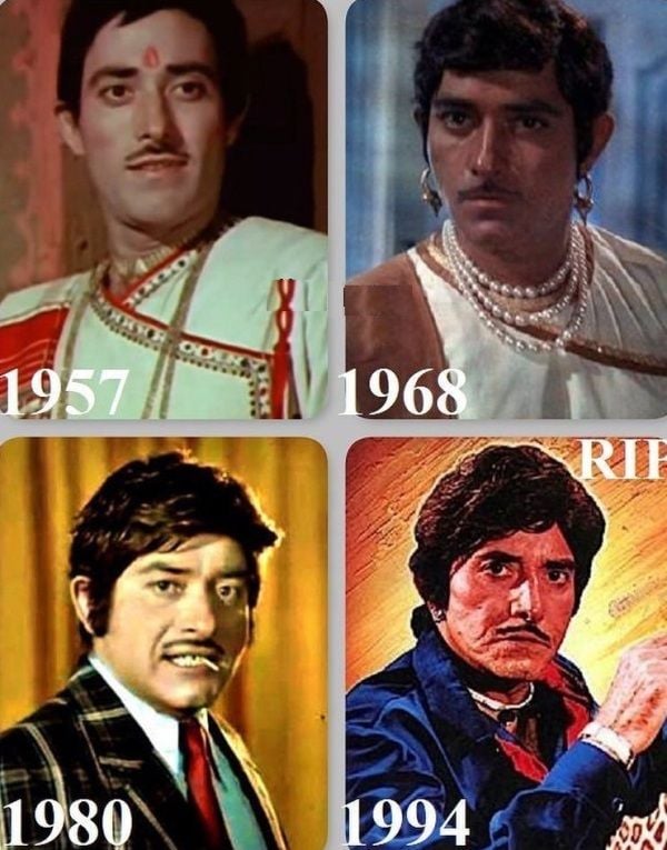 Raaj Kumar in different roles