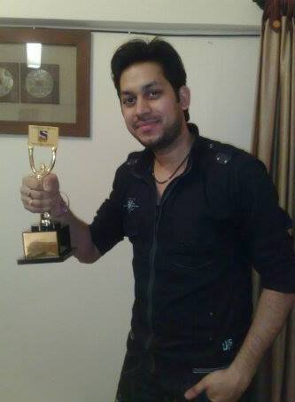 Raaj Shaandilyaa during his early days as scriptwriter for Comedy Circus