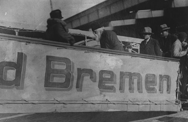 Rabindranath Tagore travelling in Europe